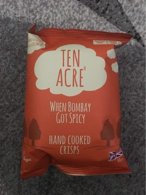 Ten Acre Crisps When Bombay Got Spicy - 5060358170034