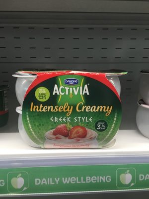 Activia Intensely Creamy Strawberry 4X110g - 5060360500003