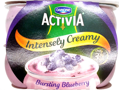 Activia Intensely Creamy Bursting Blueberry - 5060360500164