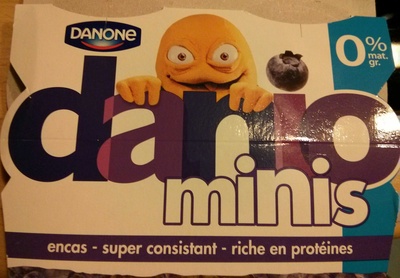 Danio minis (0 % MG) Myrtille - 5060360500409