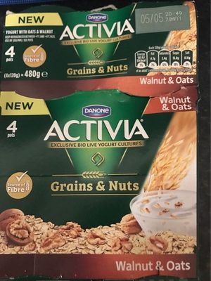 Activia grains et nuts - 5060360502359