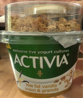 Low fat vanilla yogurt & granola - 5060360503004