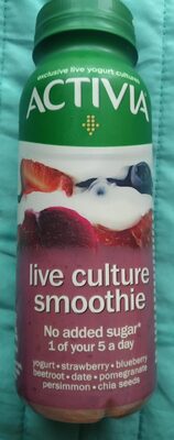 Live culture smoothie - 5060360503745