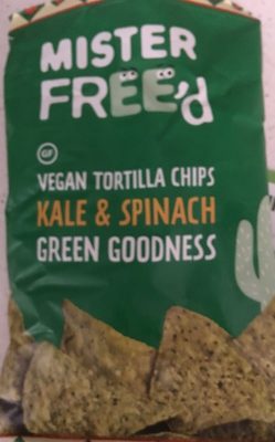 Vegan tortilla chips kale & spanish - 5060367450349