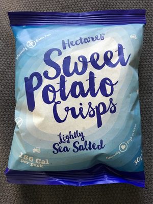 Sweet Potato Crisps Lightly Sea Salted - 5060374080171