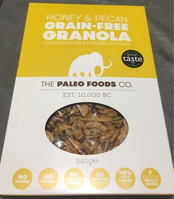 Honey & Pecan Grain-Free Granola - 5060375300001