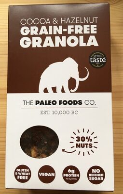 Cocoa & Hazelnut Grain-free Granola - 5060375300148