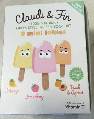 9 mini lollies greek style frozen yoghurt - 5060381940147