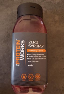 Zero Syrup Strawberry - 5060385442357