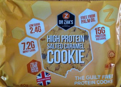 High protein salted caramel cookie - 5060399740623