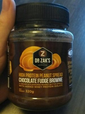 Chocolate fudge brownie peanut spread - 5060399740814
