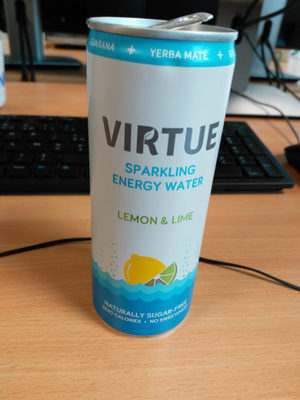 Virtue Sparkling Energy Water Lemon & Lime - 5060403180070