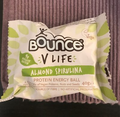 Almond spirulina energy ball - 5060411920309