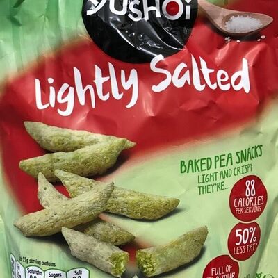 Yushoi lightly salted pea snacks - 5060413751109