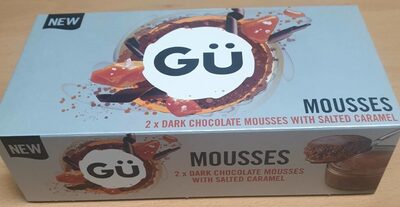 Dark chocolate mousses with salted caramel - 5060425286835