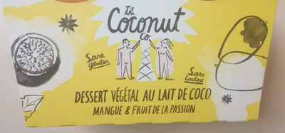 Dessert Végétal au Lait de Coco Mangue et Fruit de la Passion - 5060426810565