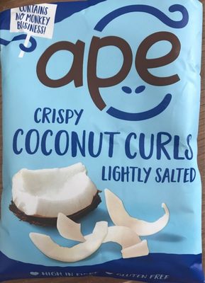 Crispy Coconut Curls Lightly Salted - 5060431810000