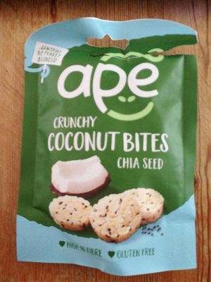 Crunchy Coconut Bites, Chia Seed - 5060431810130