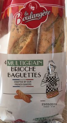 Brioche baguettes multigrain - 5060444980134