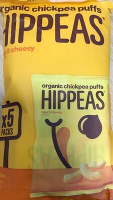 Oragnic chickpeas puffs - 5060472691453