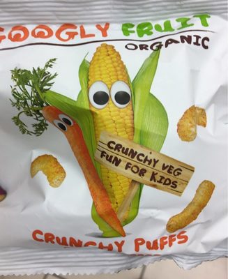 Crunchy puffs corn & carrots - 5060482430097