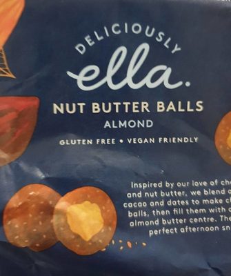 Nut butter balls almond - 5060482840407
