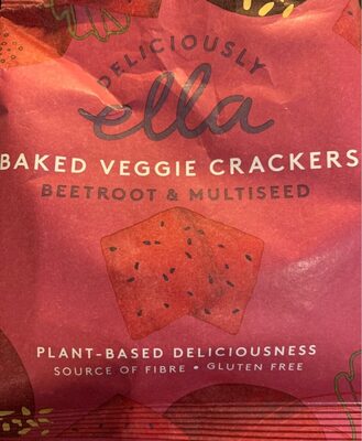 Deliciously Ella baked veggie crackers bettrave - 5060482840711