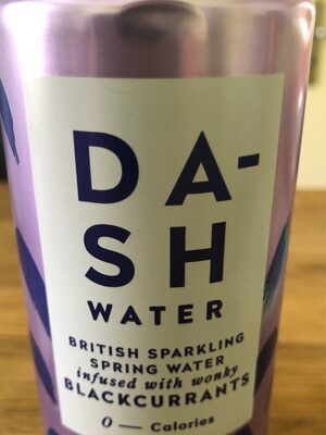 Dash water blackcurrants - 5060489730053