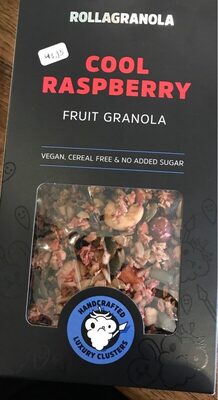 Cool Rasberry fruit granola - 5060492000020