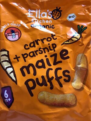 Carrot + parsnip maize puffs - 5060503500440