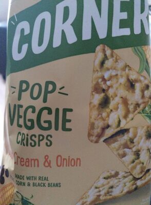 Corners - pop veggie crisps - 5060504290272