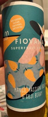 Fiovana Superfruit Cordial - 5060505820188