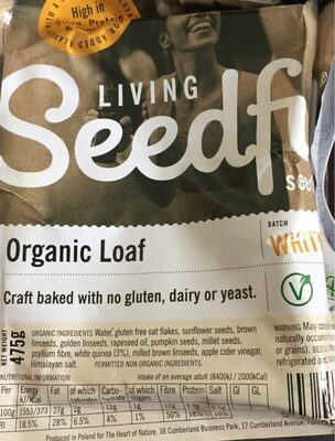 Organic loaf - 5060509390243