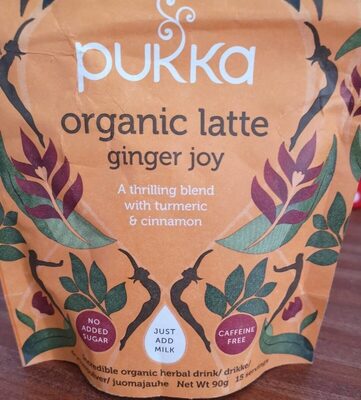 Organic latte - Ginger Joy - 5060519143242