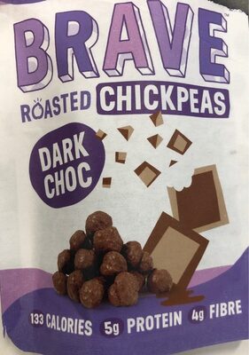 Brave Roasted Chickpeas Dark Chocolate - 5060525200113