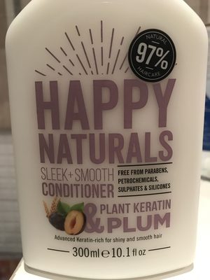 Sleek & Smooth Conditioner plant keratin & plum - 5060528313148