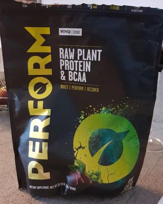 Raw plant protein & bcaa - 5060572520011