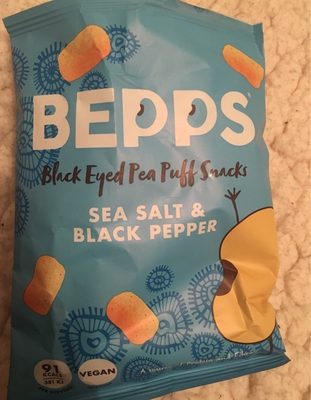 Black eyed pea puff snacks - 5060575080000