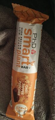 Phd smart bar choc toffee popcorn - 5060578321957