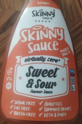 Skinny Food Co - Sweet & Sour Sauce - 5060614800033