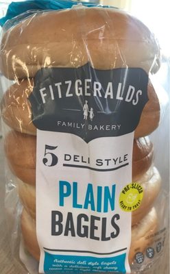 Plain bagels - 5099077001718