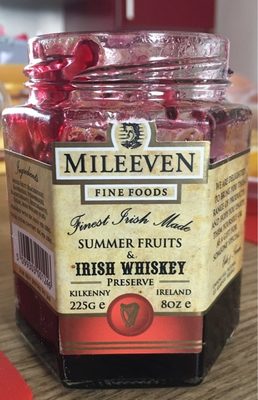 Confiture de fruits d'été et irish whiskey - 5099303001246