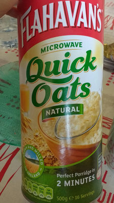 Quick Oats Natural (Microwave) - 5099801000178