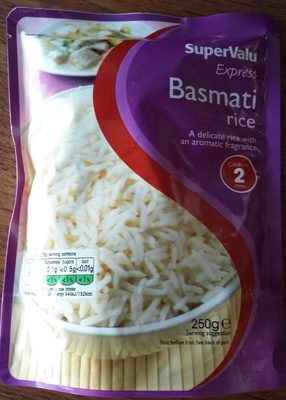 SuperValu Express Basmati Rice - 5099839268427