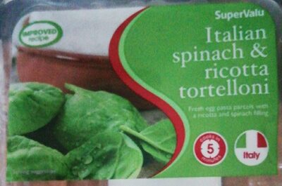 Italian Spinach and Ricotta Tortelloni - 5099839326110