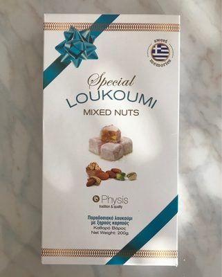 Special LOUKOUMI mixed nuts - 5200305019942