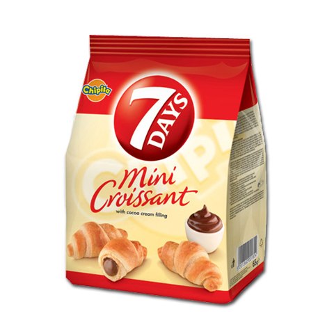 Mini Croissant, Kakaocremefüllung - 5201360541140