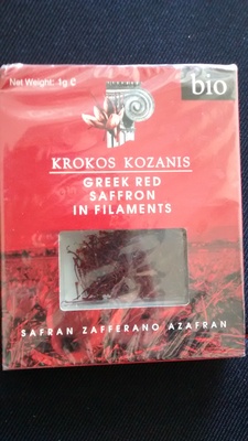 Greek red saffron in filaments - 5201402000017