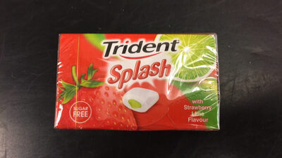 Trident Splash with strawberry lime flavour - 52016363