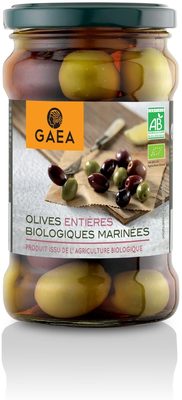 Mix olives entières biologiques marinées - 5201671001500